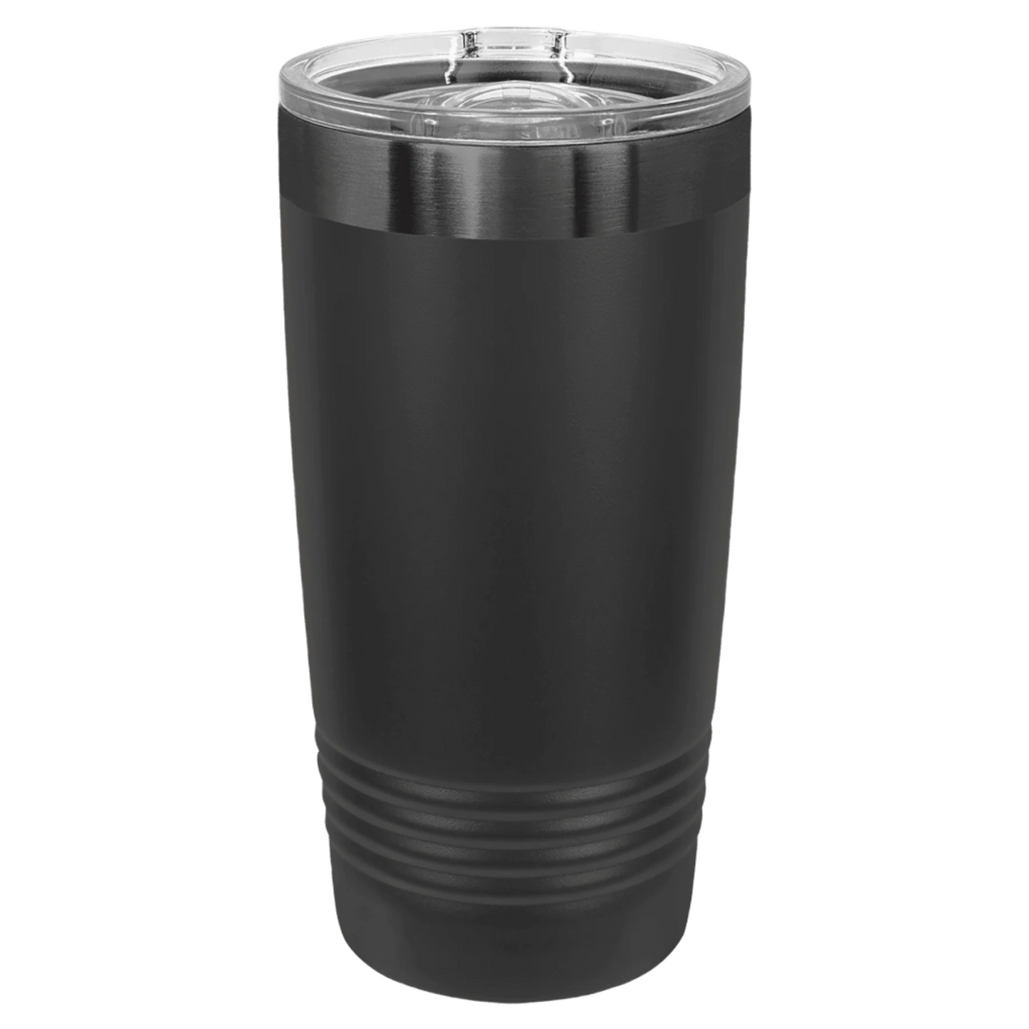 Custom Engraved 20oz Black Plated Tumbler