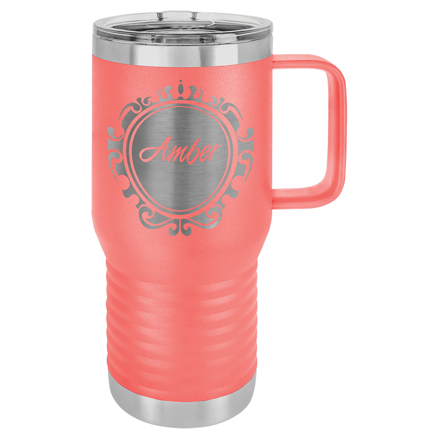 Custom Engraved 20oz Travel Mug