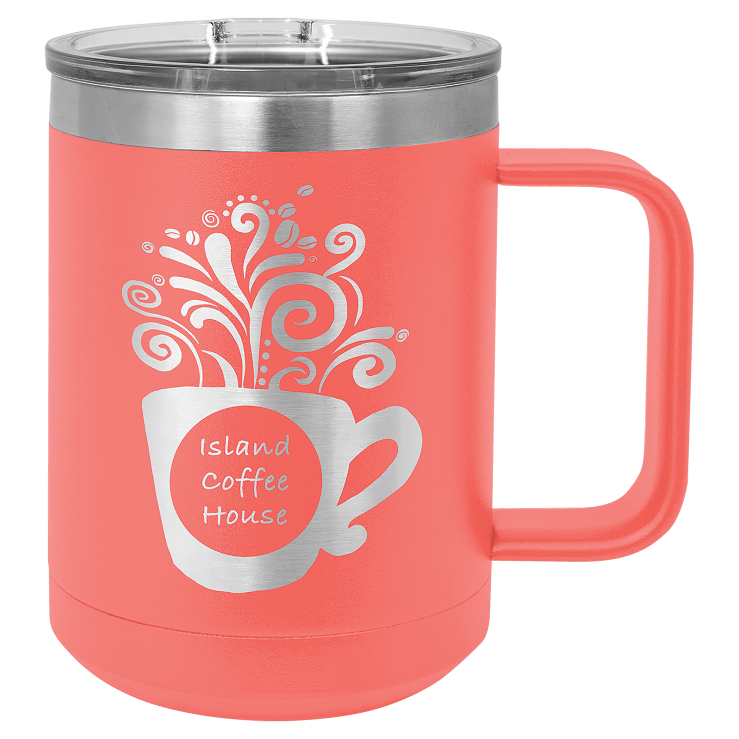 Custom Engraved 15oz Coffee Mug