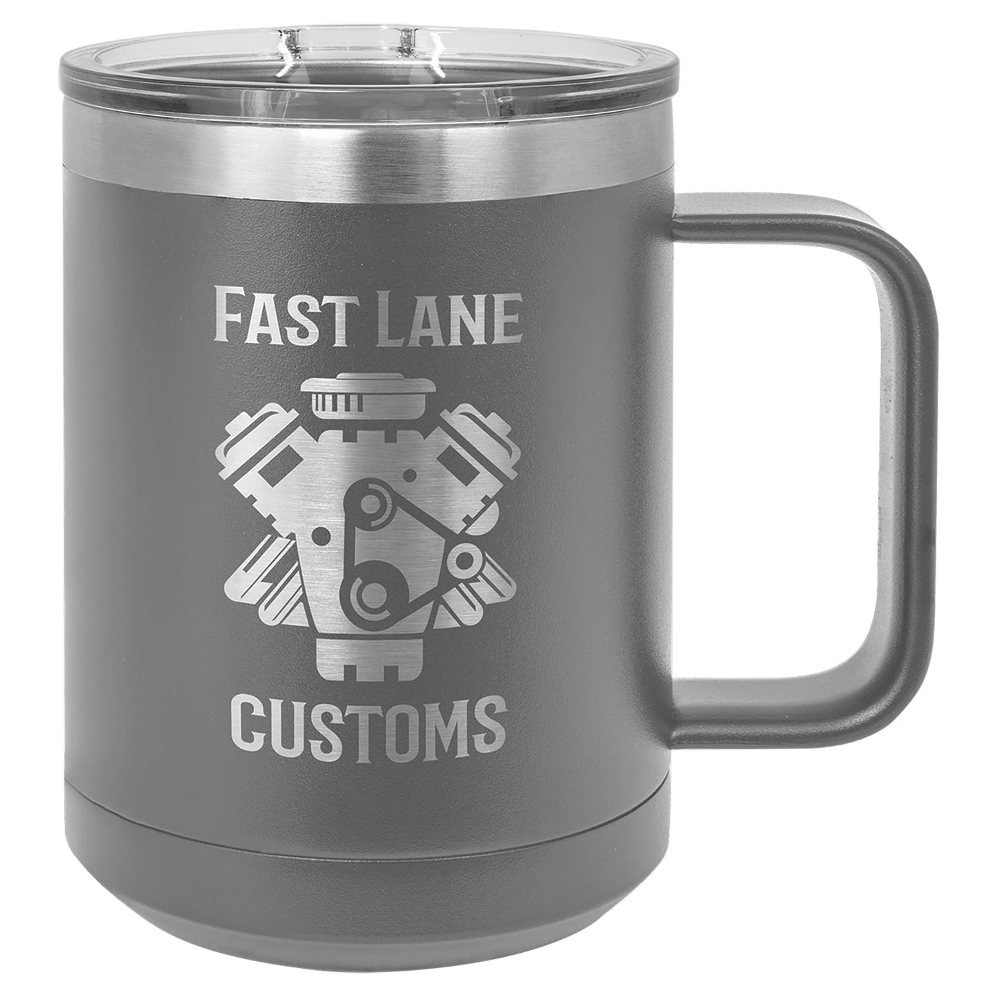 Custom Engraved 15oz Coffee Mug