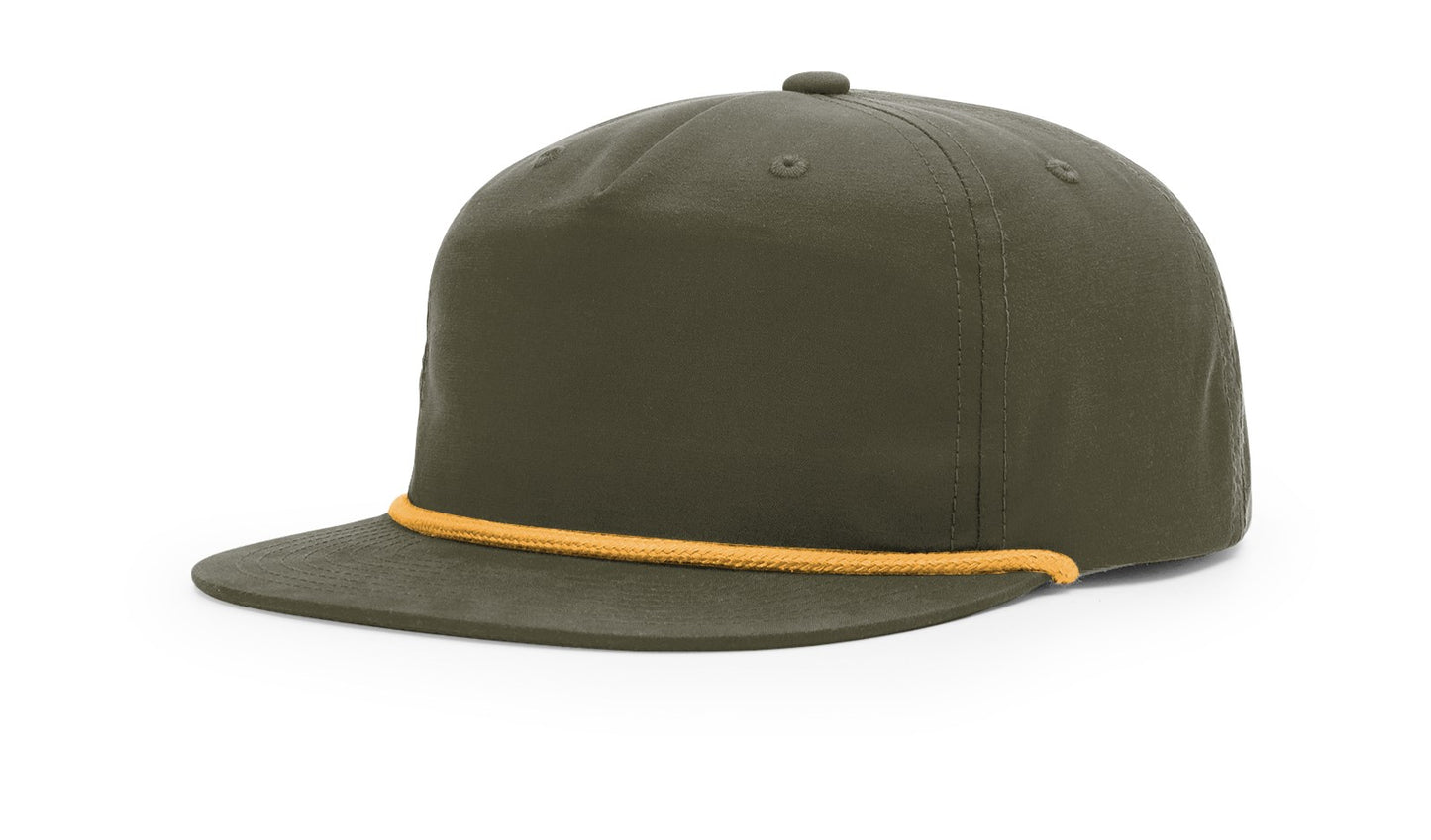 Richardson 256 Umpqua Snapback Cap with Custom Leather Patch