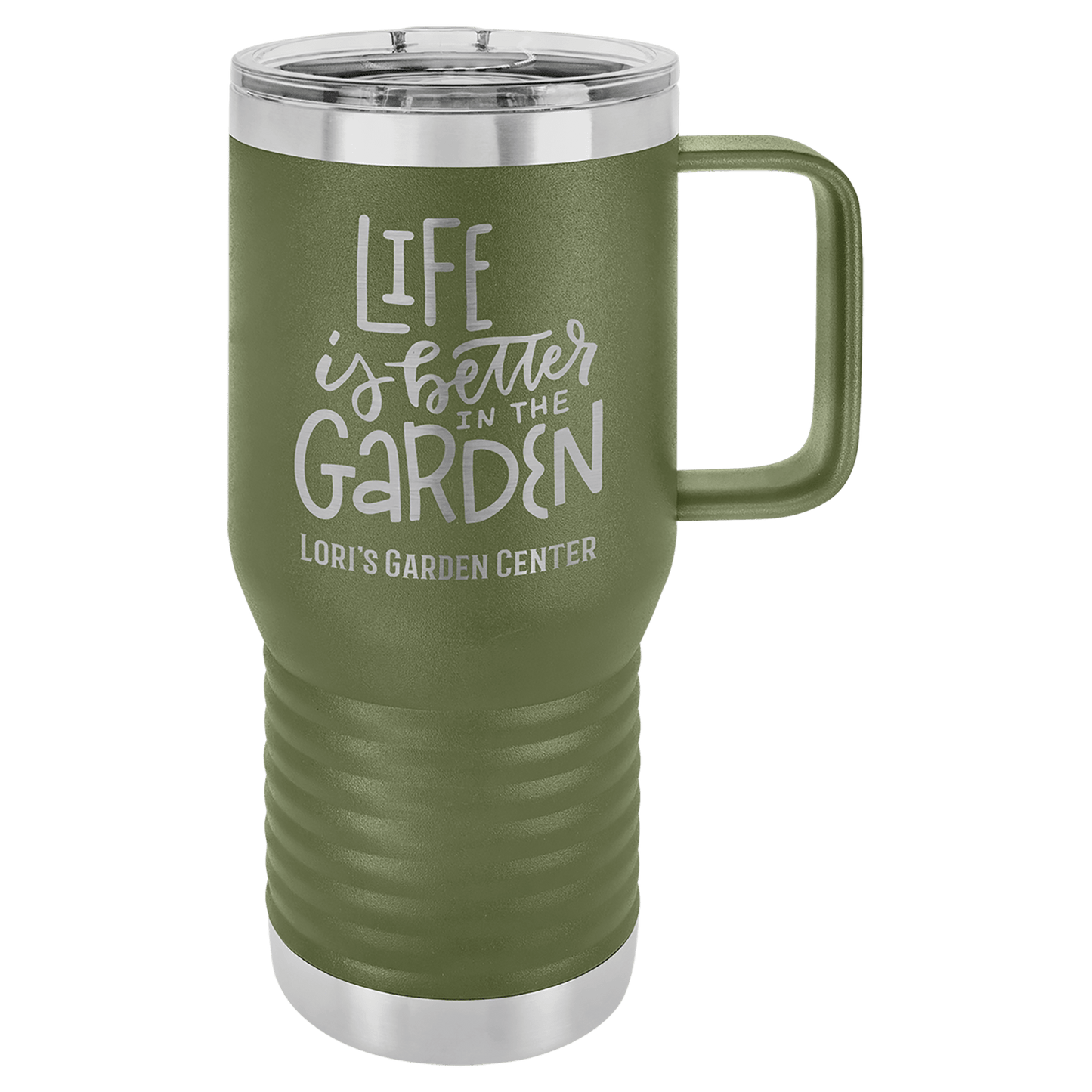 Custom Engraved 20oz Travel Mug
