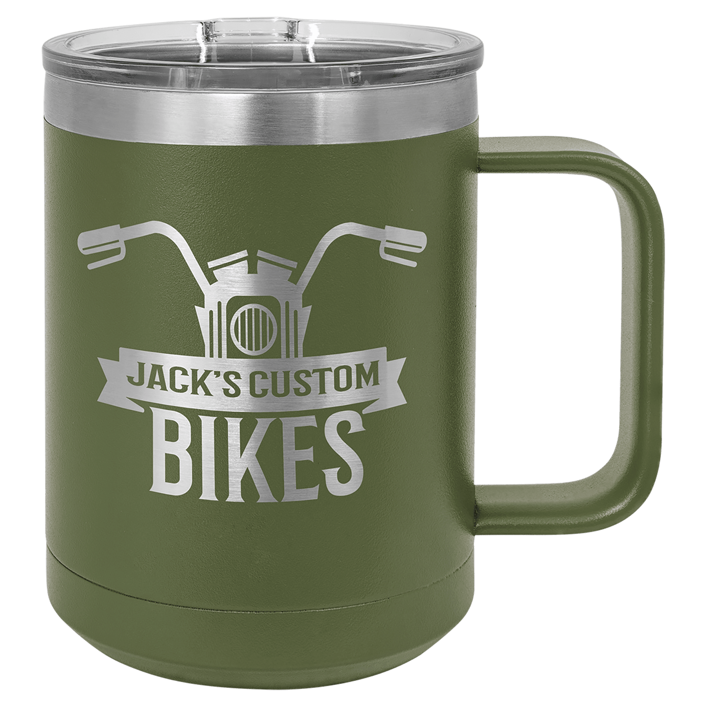 Custom Engraved 15oz Coffee Mug