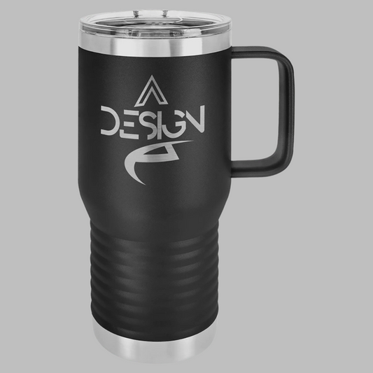 Custom Engraved 20oz Travel Mug