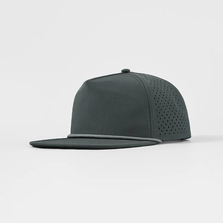 Custom 5-Panel Flat Bil Performance Snapback Golf Hat