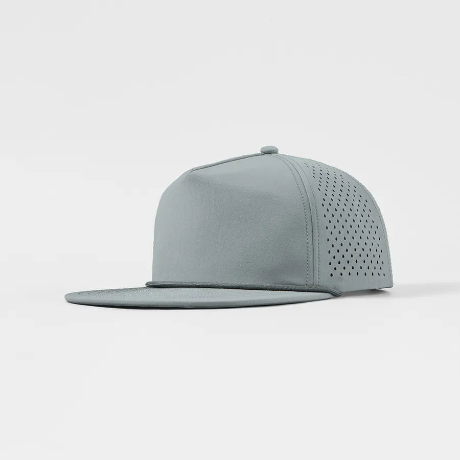 Custom 5-Panel Flat Bil Performance Snapback Golf Hat