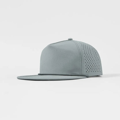 Custom 5-Panel Flat Bil Performance Snapback Golf Hat