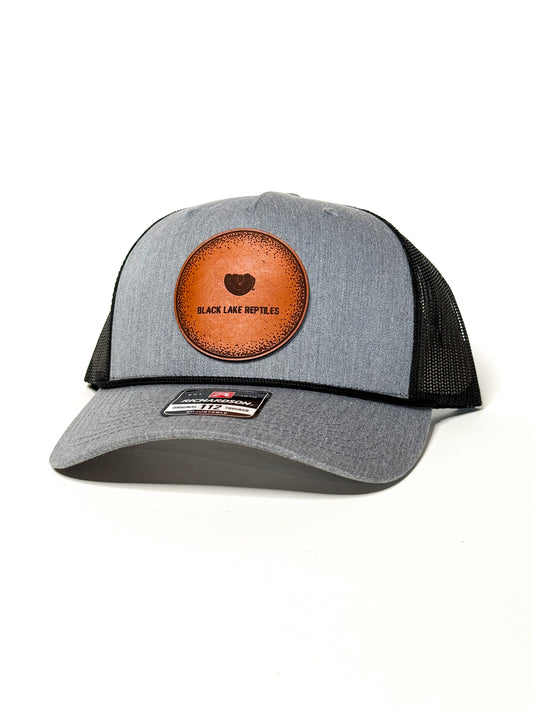 Richardson 112FPR Rope Trucker with Custom Leather Patch