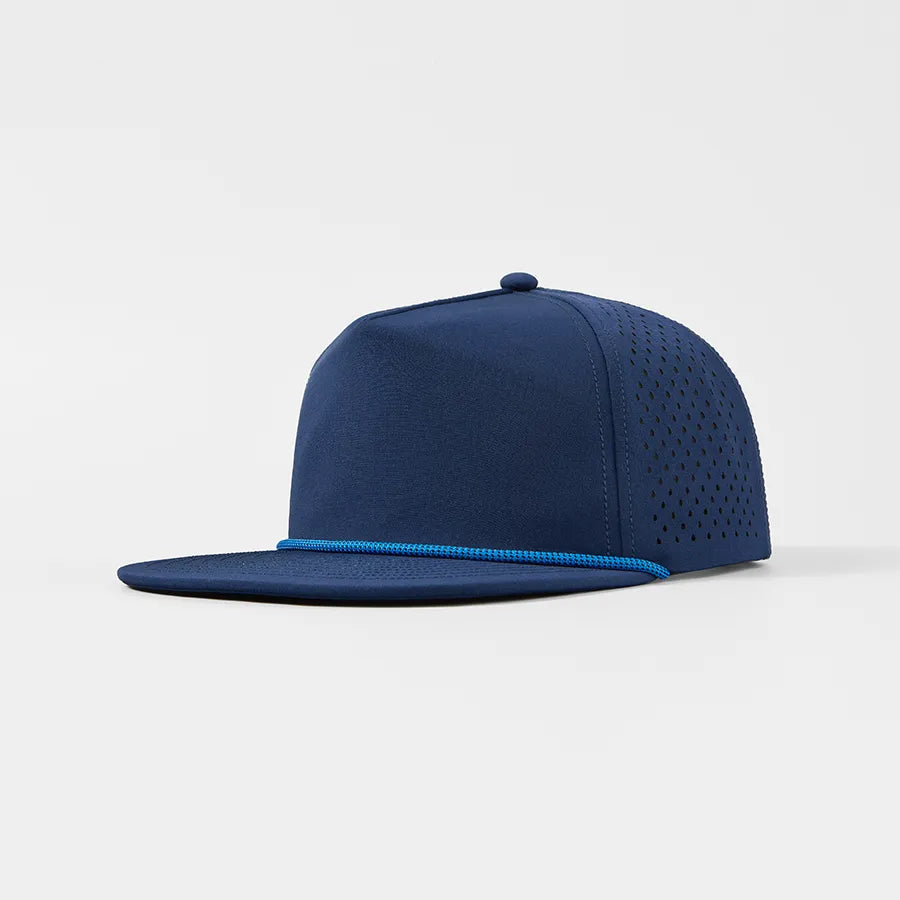 Custom 5-Panel Flat Bil Performance Snapback Golf Hat