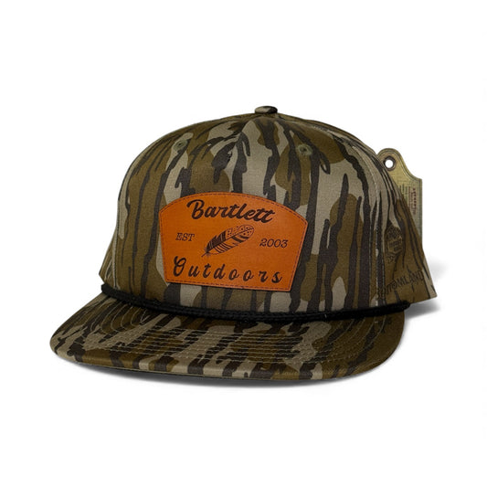 Richardson 256 Umpqua Snapback Cap with Custom Leather Patch