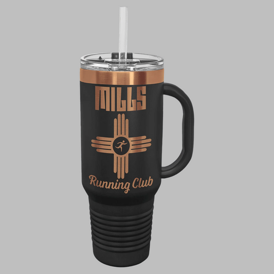 Custom Engraved Rose Gold 40oz Travel Mug